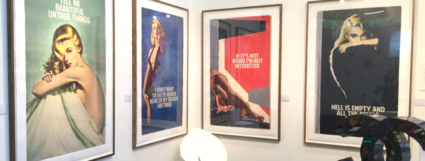 float mounting prints into box frames to allow paper cockling